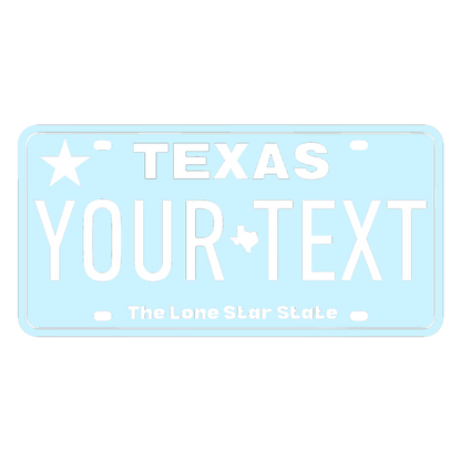 Custom License Plate Magnet